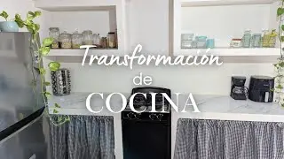 DECORACI&Oacute;N DE COCINA/ Cambios con poco presupuesto 🏡 Makeover ✨