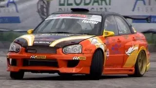 RWD Subaru Impreza GDB Drifting & OnBoard