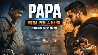 PAPA &ndash; MERA PEHLA HERO ❤️ | Emotional Hindi Rap | Father&rsquo;s Day Special | Heart Touching Rap