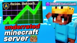 Minecraft Bedrock&rsquo;s Most UNDERRATED Minigame Server (Axion Network)
