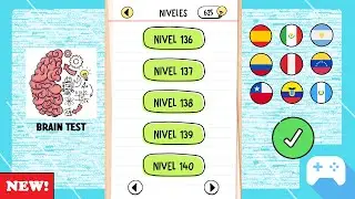 Brain Test | Niveles 136, 137, 138, 139 y 140 resueltos y explicados ✅