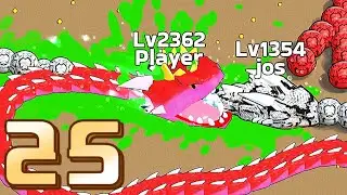 ☑️ Snake Clash 1 / Gameplay Walkthrough / Part 25