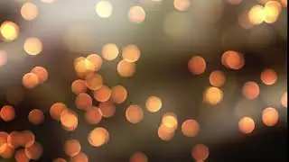 Lights Background Blur| Yellow Orange| No Copyright Video
