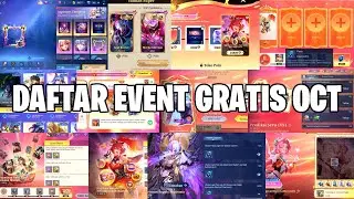 INI DIA DAFTAR SEMUA EVENT GRATIS BULAN OKTOBER - SKIN GRATIS, TOKEN ASPIRANT GRATIS