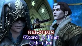 *SPOILERS* Exarch and Emet Chit-Chat - Krimson KB Reacts - FFXIV Shadowbringers