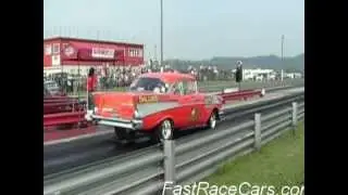 1957 Chevy Nostalgia 4-speed Drag Car