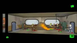 Fallout Shelter - how to select a target during combat