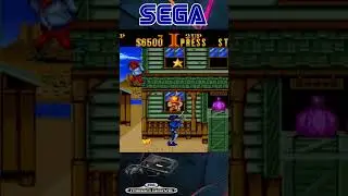 Sega Mega drive Sunset Riders gameplay from a comparison video