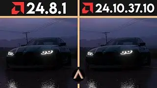 AMD RADEON DRIVERS | 24.10.37.10 vs 24.8.1