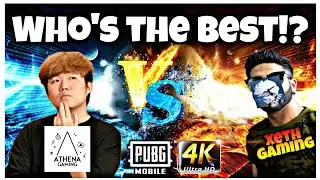 @ATHENA0829 vs XETH Gaming - WHO'S THE BEST!? 😱 [PUBG Mobile]