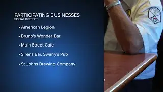 New social district brings to-go drinks to downtown St. Johns
