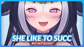 Lily won't use her fangs to suck your blood