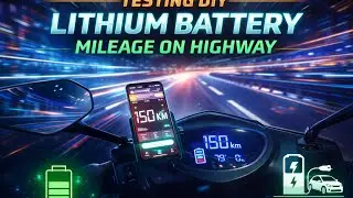 How Far Can a DIY Lithium Battery Go? 🚀 Highway EV Test
