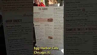 Egg Harbor Cafe in Chicago, IL Serves Delicious Breakfast!!  #shorts
