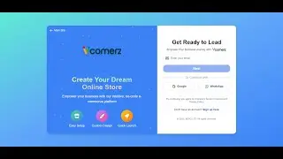 Vcomerz &ndash; Sign Up with WhatsApp | Fast & Convenient Access