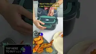 Portable electric lunch box #fyp #blackfridaydeals #usa #portable #lunch