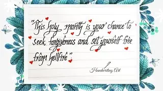 Ramadan mubarak quotes | Ramadan mubarak wishes 2021| beautiful English handwriting