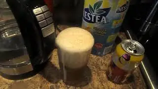 How to Make Carbonated Nestea Original Lemon Iced Tea Pineapple & Passion Fruit