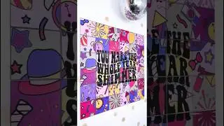 New year&rsquo;s collaborative poster art project #newyears #schoolcounselor #teaching #sel