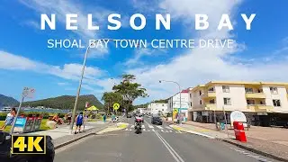 Driving Through Country Beaches &ndash; Nelson Bay & Shoal Bay | NSW Australia | 4K POV ASMR Drive 🌊