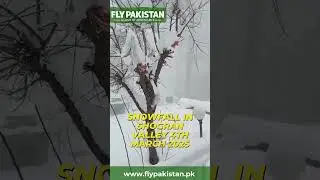 Snowfall in Shogran Valley 2025 | Breathtaking Winter Wonderland in Pakistan | Fly Pakistan