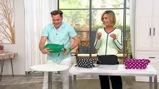 Стеганая поясная сумка Lug - Hitch Classic на QVC