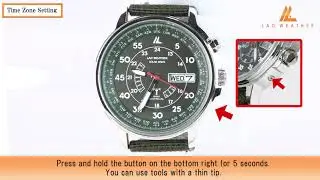 Time Zone Setting | LAD WEATHER Radio Master (Lad017)