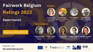 Report Launch Webinar: Fairwork Belgium Ratings 2022