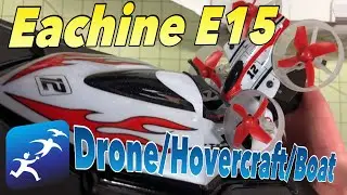 Eachine E015 Unboxing and First Tests, Best Kids Drone 2018?