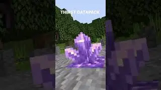 THIRST datapack | Minecraft | 1.17 / 1.20 #shorts #minecraft #datapacks #minecraftmods