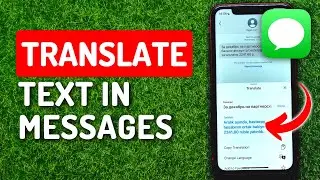Как перевести текст в сообщениях iPhone
