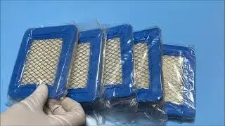 5pcs Air Filter Lawn Mower Fitting For Briggs & Stratton