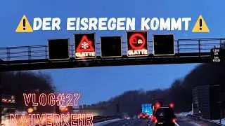 ⚠️🧊 Eisregen auf der Strecke – brenzlige LKW-Fahrt | Vlog 27