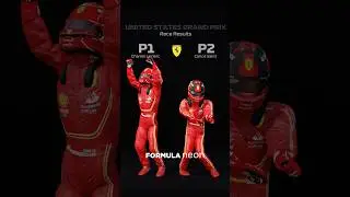 Charles Leclerc Triumphs in Austin! 🏆🇺🇸 #f1 #shorts #formula1