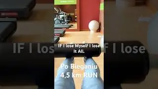 Running 4,5 km bieżnia | Po bieganiu | Cool down | Adaptacja | #wracamdoformy #trening #running