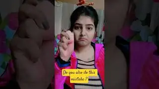 Patchy foundation 😱 kya aap bhi ye galti krte ho?😣 #hacks #makeuphacks #shorts #trending #foundation