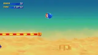 SONIC SUPERSTARS sand sanctuary zone act 1 walkthrough 8K
