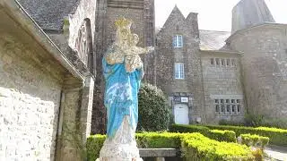 Walking Around Rostrenen 22110, C&ocirc;tes d'Armor, Brittany, France 21st April 2024 #4kwalking #4kwalk