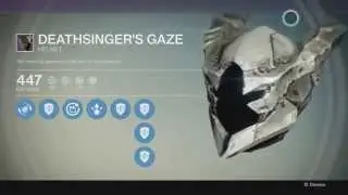 Destiny - LVL 32 Warlock - Full Set of Raid Gear - The Dark Below Armor