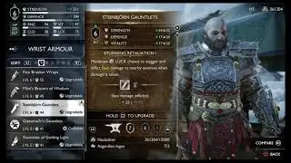 Unlock Steinbjorn Gauntlets Best Armor Set God Of War Ragnarok Steinbjorn Armor Set
