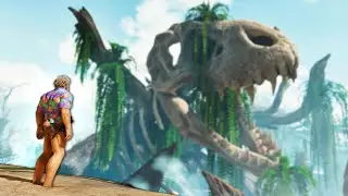 This is the Coolest Base Location iv EVER Found in ARK! | ARK Primal Nemesis #6