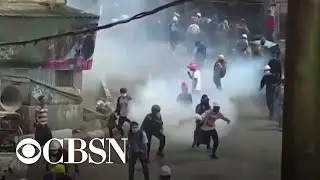 Dozens killed in deadliest day of anti-coup protests in Myanmar