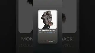MONKEY ON UR BACK #banger #lit #viral #drill #collab #twerk #rage #rap #emo #clubbanger