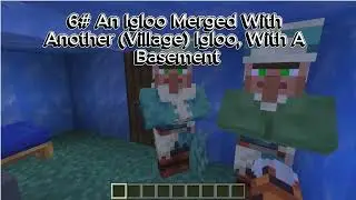 ( Bedrock Seed 883 ) An Igloo Village, Ravines and Nether Portals!