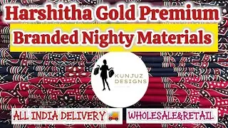 Premium Quality Harshitha Gold 🎀✨ പുത്തൻ designs/kunjuz designs 