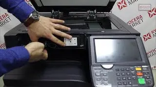 Установка и настройка считывателя карт в Kyocera TASKalfa 3501i