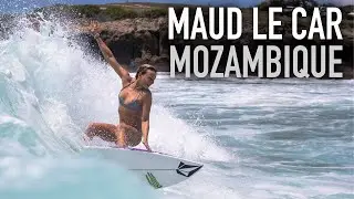 Maud Le Car Surfing Paradise in Mozambique