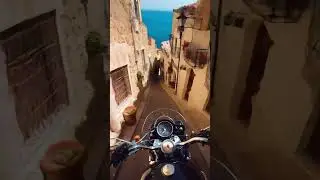Coastal Charm Ride: Through Ancient Alleyways
