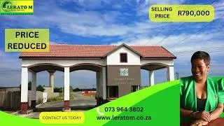 REDUCED Sharon Park Lifestyle Estate House For Sale #leratomhouses #starterhome #houseforsale #kasi