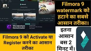 how to remove filmora watermark for free  in hindi,how to activate filmora 9 for lifetime free 2020